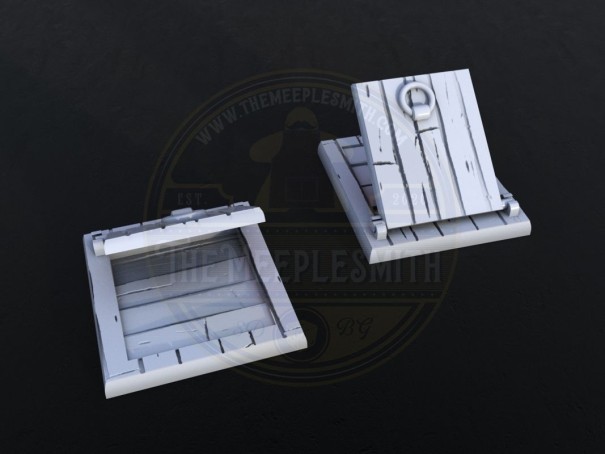 Puertas Plegables para Terreno de Juegos de Mesa