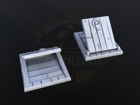 Hinged Doors for Board Game Terrain