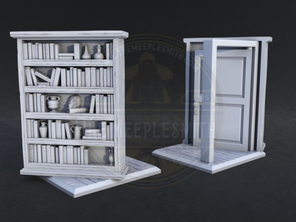 Puertas Plegables para Terreno de Juegos de Mesa