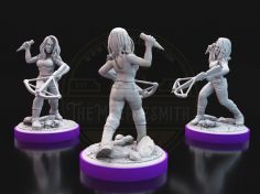 copy of Tranka VS Mason fighting miniatures for tabletop, boardgames, dioramas, paint and display... 2