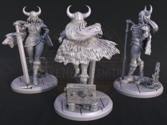 Fantasy Woman "Herja" miniature 2