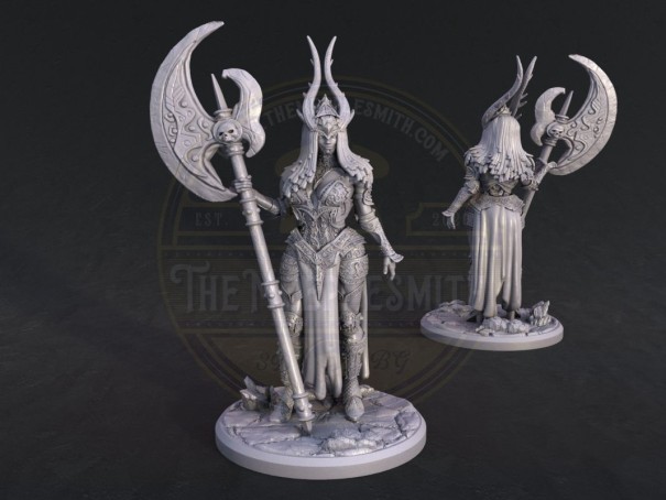 Fantasy Woman "Lady Morgawse" miniature