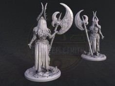 Fantasy Woman "Lady Morgawse" miniature 2