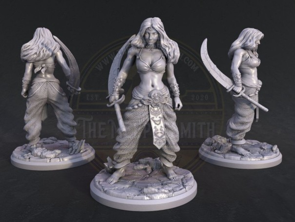 Fantasy Woman "Selena" miniature