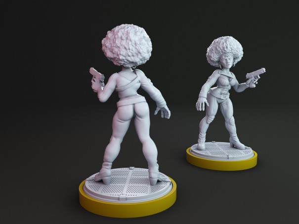 Aliada de Misty Knight para Luke Cage Unmatched