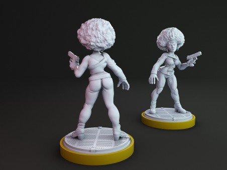 Misty Knight Sidekick for Luke Cage Unmatched