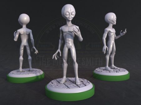 copy of Classic heroes - Sonix, Worm and Megaboy miniatures