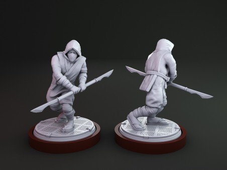 Unmatched Sidekick "The Hand" Ninjas for Elektra (pack of 4 units)