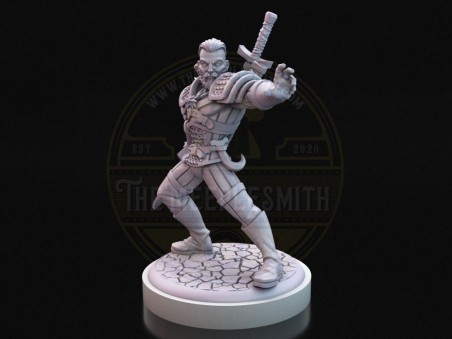 The Witcher miniature