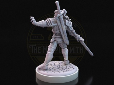 The Witcher miniature