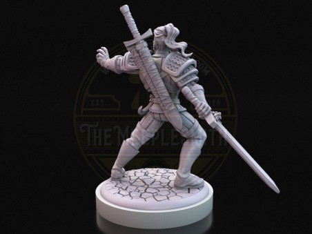 The Witcher miniature