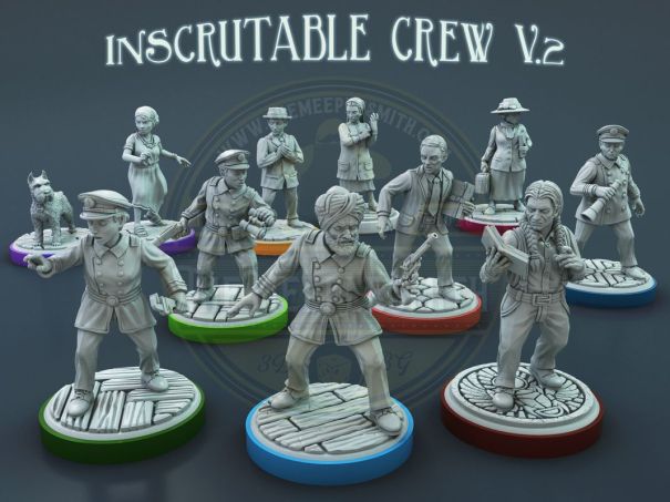 Inscrutable Crew V.2 miniatures