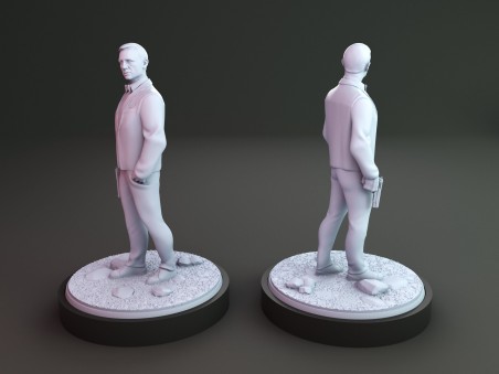 Miniatura de James Bond