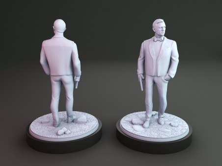 Miniatura de James Bond