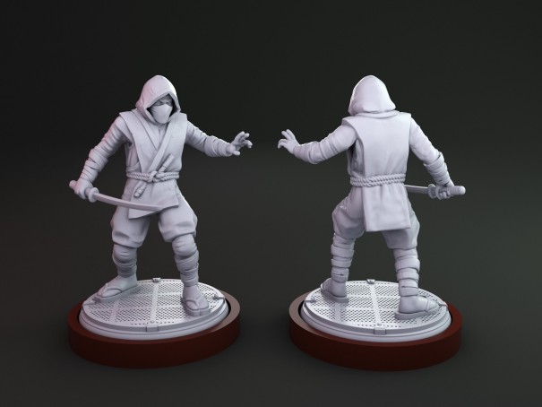 Unmatched Aliado "La Mano" Ninjas para Elektra (pack de 4 unidades)