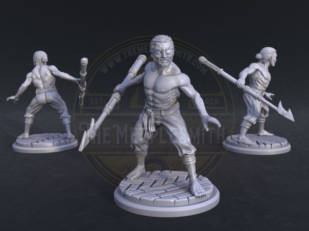 Arkham miniatures - Dark Waves Investigators-