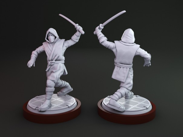 Unmatched Aliado "La Mano" Ninjas para Elektra (pack de 4 unidades)
