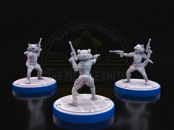 Miniatura de Mapache Rocket