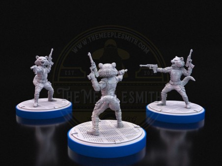 Rocket Racoon miniature