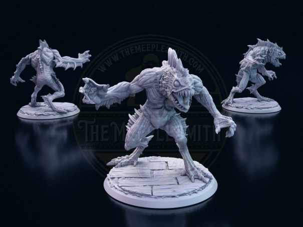 Conjunto de Miniaturas de los Profundos