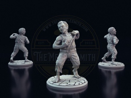 Werewolf Transformation Miniature Set  -  From Man to Beast