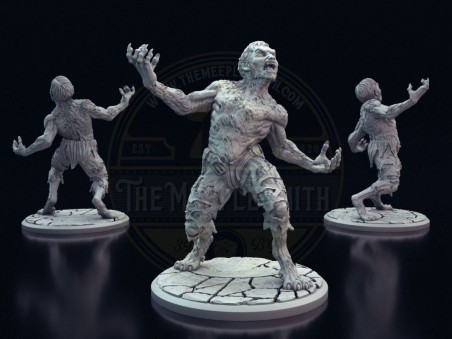 Werewolf Transformation Miniature Set  -  From Man to Beast