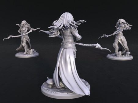 Fantasy Woman "Loathly" miniature