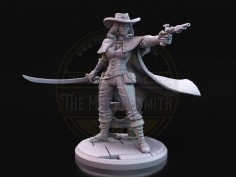 Miniatura de Mujer Fantástica "Morgana" 2