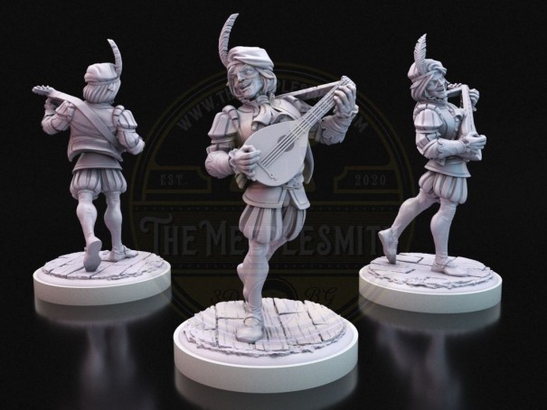 Pack de miniaturas de secundarios para Unmatched: The Witcher