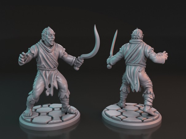 Las miniaturas del Cultista Corrupto de Dunwich V2