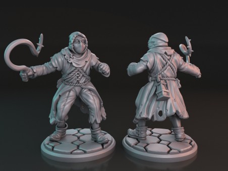 The Dunwich Corrupted Cultist V2 miniatures