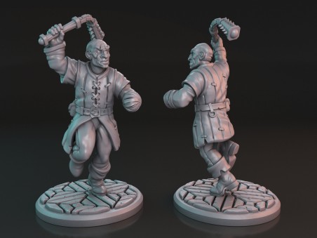 The Dunwich Corrupted Cultist V2 miniatures