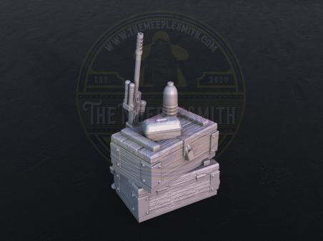 Ammunition Crate with Sniper Rifle