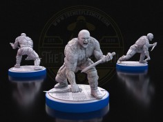 Guerrero Vengativo - Miniatura Inspirada en Drax