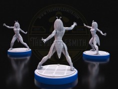 Guerrero Empático V.1 - Miniatura Inspirada en Mantis 2