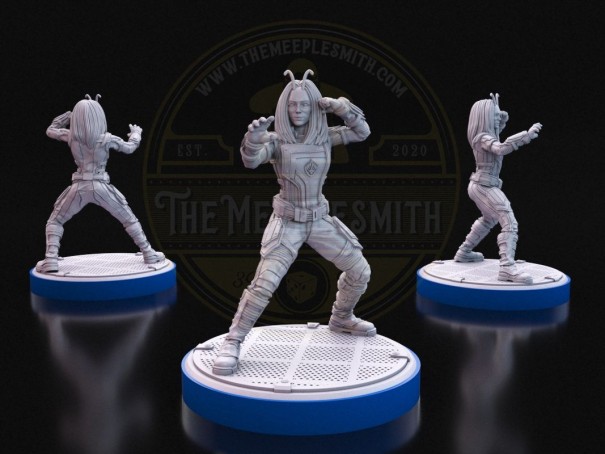 Empathic Warrior V.2 – Miniature Inspired by Mantis