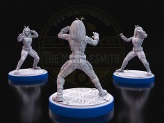 Guerrero Empático V.2 - Miniatura Inspirada en Mantis 2