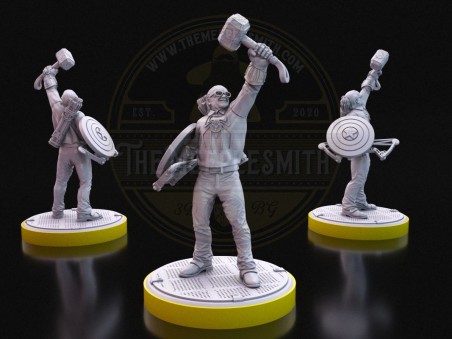 Stan Lee - Miniatura Tributo al Creador Definitivo