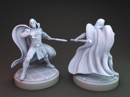 Hero Moon miniature V1