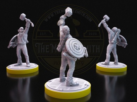 Stan Lee - Miniatura Tributo al Creador Definitivo