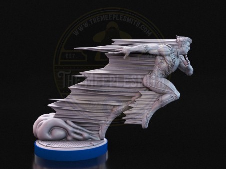 Campeón Rápido - Miniatura Inspirada en Quicksilver
