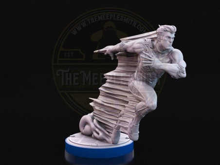 Campeón Rápido - Miniatura Inspirada en Quicksilver