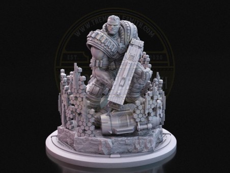 Cybernetic Soldier  -  Miniature Inspired by Cable