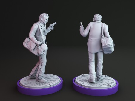 Heath Ledger "Joker" miniature
