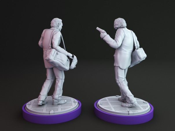 Miniatura de Heath Ledger como "Joker"