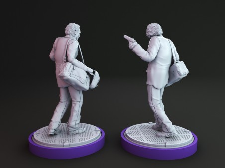 Heath Ledger "Joker" miniature