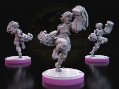 El Ejecutador de Piltover - Miniatura Inspirada en Vi
