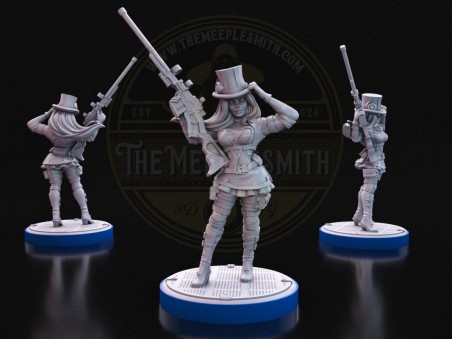 The Elite Sharpshooter  -  Miniature Inspired by Caitlyn