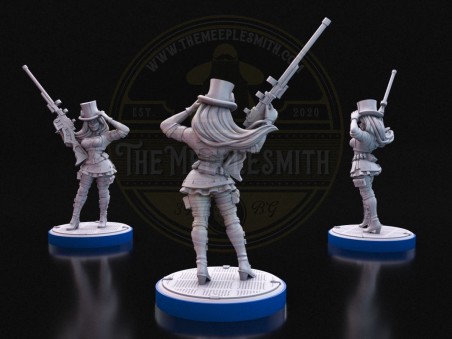 The Elite Sharpshooter  -  Miniature Inspired by Caitlyn