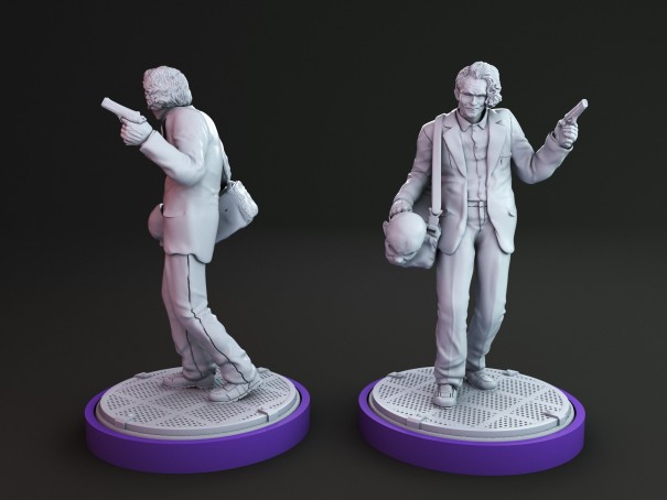 Miniatura de Heath Ledger como "Joker"